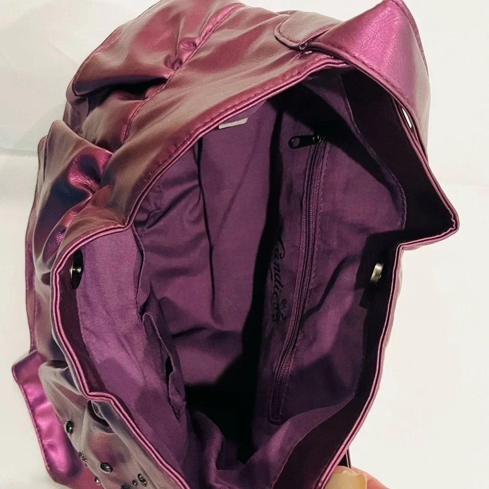 Purple CANDIE’S handbag hobo